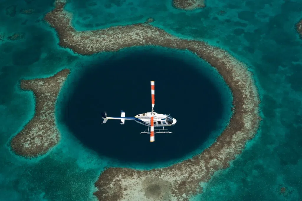 Private Blue Hole Helicopter Tour - 6 seater